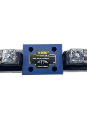 油昆4WE10E 10G 10J 10H 10D 10Y31/CG24VCW220V液压阀电磁换向阀