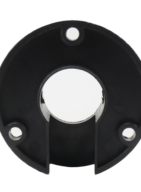 一体二氧化碳气体保护焊机送丝机配件黑色送Q丝法兰盘圆盘主体座