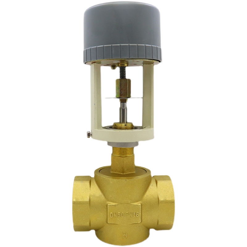 中央空调电动二通阀DmN50比例积分调节阀VA3100风机盘管温控器流