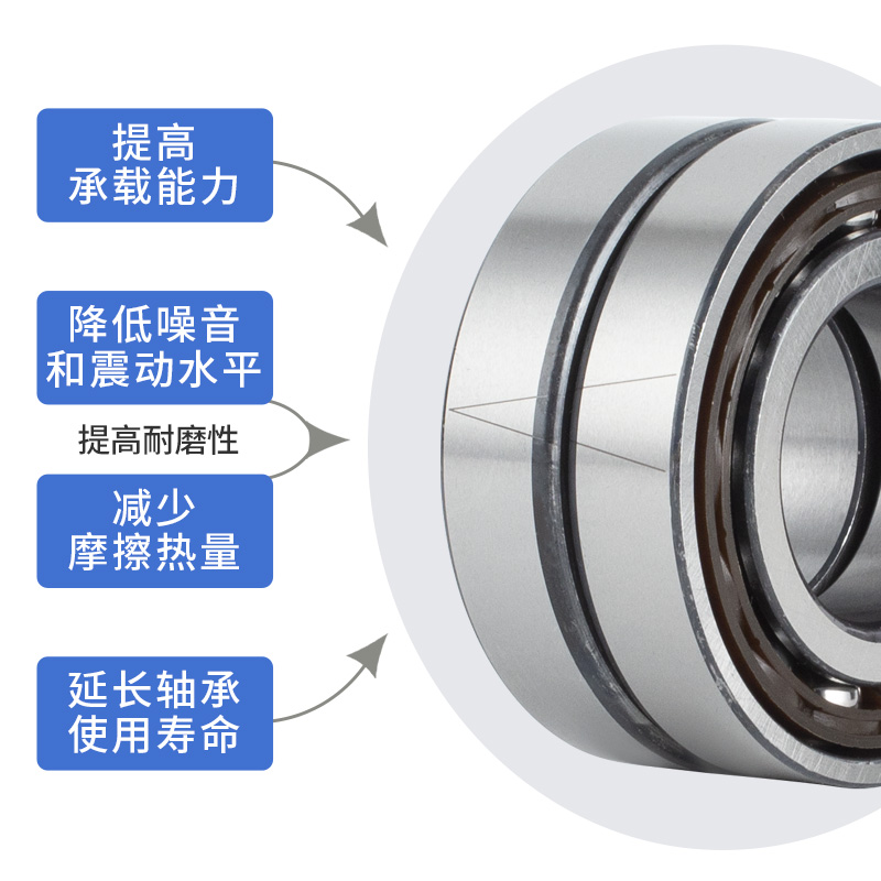 角接触球配对轴承7201 7202 7203 7204 7205 7206 7207 BTN/DB/DF