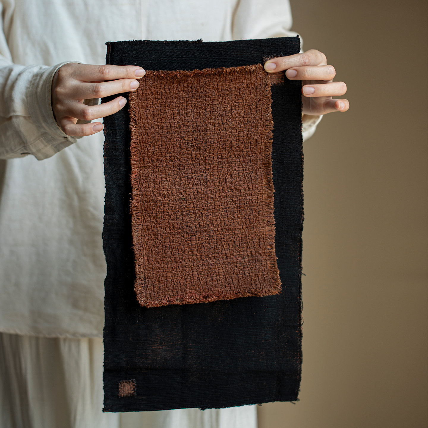 传统工艺柿染古朴老布茶席复古手工茶桌桌布诧寂风桌旗隔热小茶布,餐饮具,茶道/零配,淘宝优惠券,粉丝福利购,淘宝优惠卷