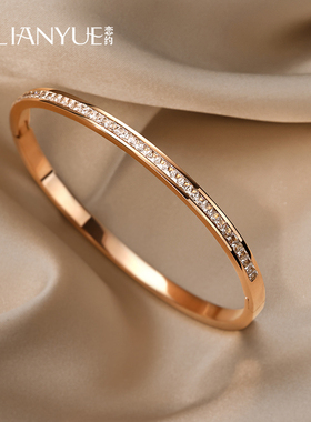 恋约满天星手镯女轻奢小众钛钢