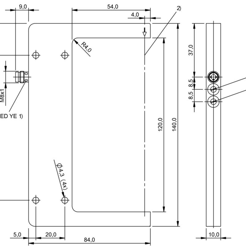 原装BALLUFF巴鲁夫BGL0007 BGL 120A-001-S49现货槽型光电传询价