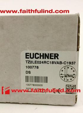 Euchner 100778 安士能全新安全开关 TZ2LE024RC18VAB-C1937询价