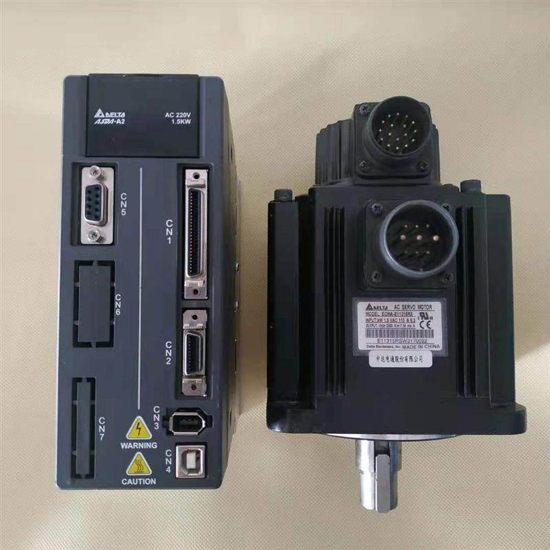 拆机台达伺服A2 1500W套装 ASD-A2-1521-L/ECMA-E11315RS成色询价
