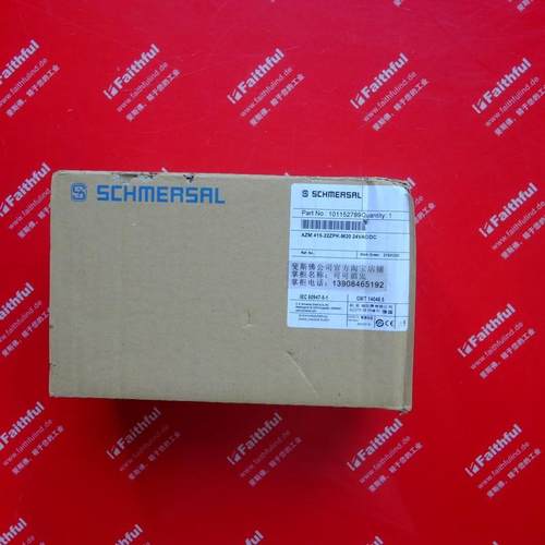 Schmersal 101152789 施迈赛全新安全开关 AZM 415-22ZPK-M20询价