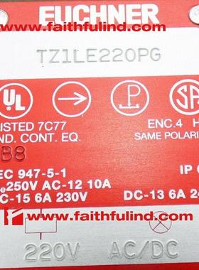 Euchner 045448 安士能全新安全开关 TZ1RE220PG询价