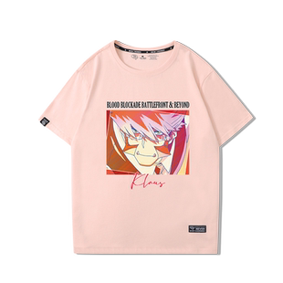 日系动漫血界战线二次元短袖T恤男幻界战线周边潮流半袖纯棉衣服