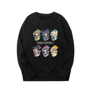 青春猪头少年系列樱岛麻衣圆领加绒卫衣梓川枫古贺朋绘情侣衣服潮