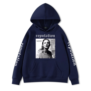 泰勒斯威夫特霉霉粉丝应援Reputation专辑周边连帽卫衣外套上衣服