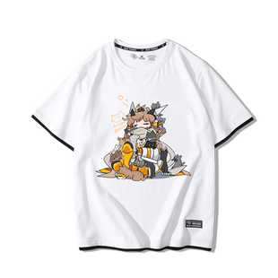 战姬绝唱日系动漫SYMPHOGEAR XV周边短袖T恤衫男女假两件体恤衣服