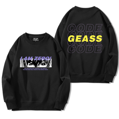 c.c.反叛的鲁路修圆领卫衣男女Code Geass秋冬加绒休闲外套上衣服