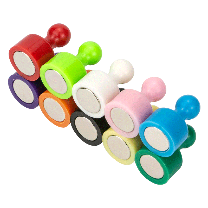 强力磁铁图钉白板教学彩色磁钉