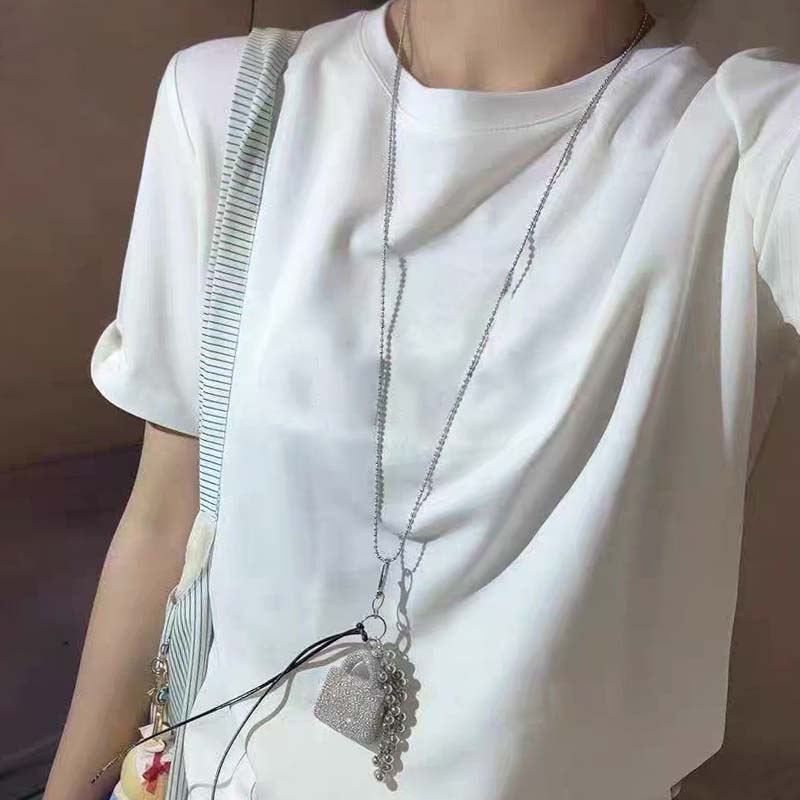 金属包包葡萄串钥匙扣项链毛衣链