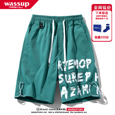 WASSUPCIKY工装短裤男款夏季