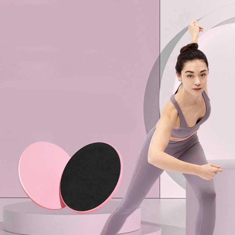 滑行盘健身家用瑜伽普拉提瘦大腿滑垫核心训练滑盘运动神器滑行板