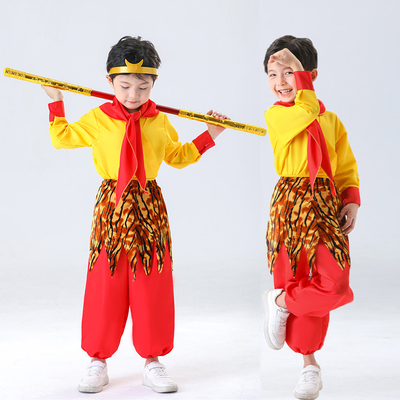 男女同款孙悟空演出服装角色扮演