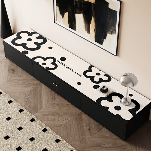 小香风耐磨防烫防尘环保电视柜垫