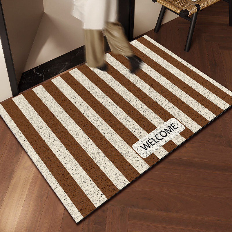 高级感入户丝圈地垫家用进门耐脏防滑脚垫除尘小地毯免洗耐磨门垫,居家布艺,入户地垫,淘宝优惠券,粉丝福利购,淘宝优惠卷
