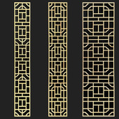 实木花格东阳木雕仿古门窗镂空吊顶隔断屏风新中式 木格栅玄关背景