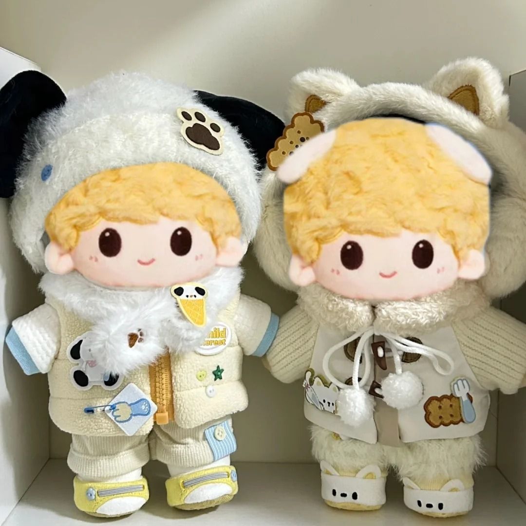 时代少年团正品三专米爆娃20cm棉花娃娃毛绒换装玩偶送人送闺蜜礼