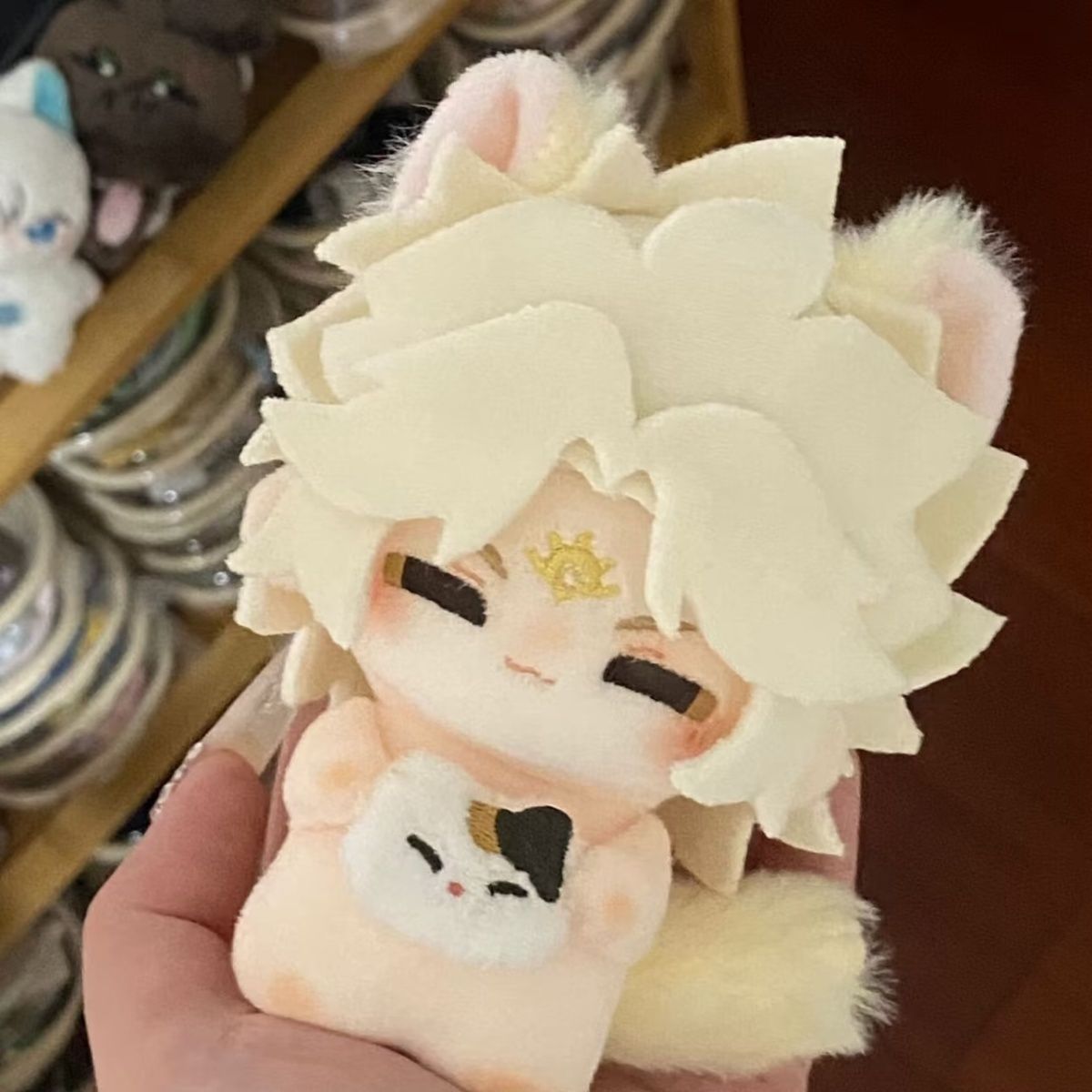 阴阳师须佐之男属性10cm棉花娃娃同款周边可爱挂件礼物