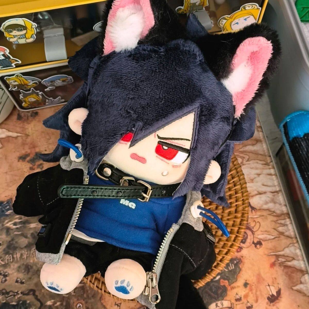 火影忍者宇智波斑属性20cm棉花娃娃毛绒玩具爆款节日礼物动漫周边