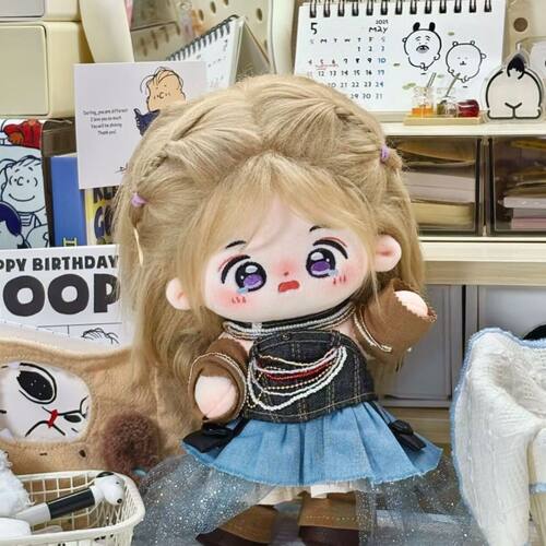 邓紫棋20cm棉花娃棋棋哭属性明星同人周边演唱会炸毛玩偶公仔玩具