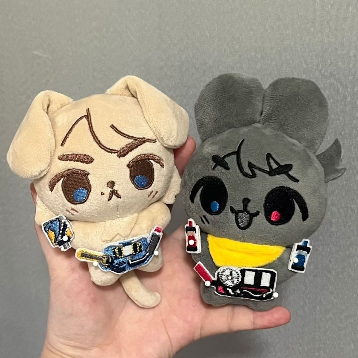 假面骑士桐生战兔万丈龙属性10cm棉花娃娃同款挂件