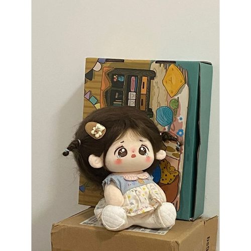 10/15/20cm棉花娃娃娃衣衣服换装公主裙可爱玩偶公仔礼物包邮夏季