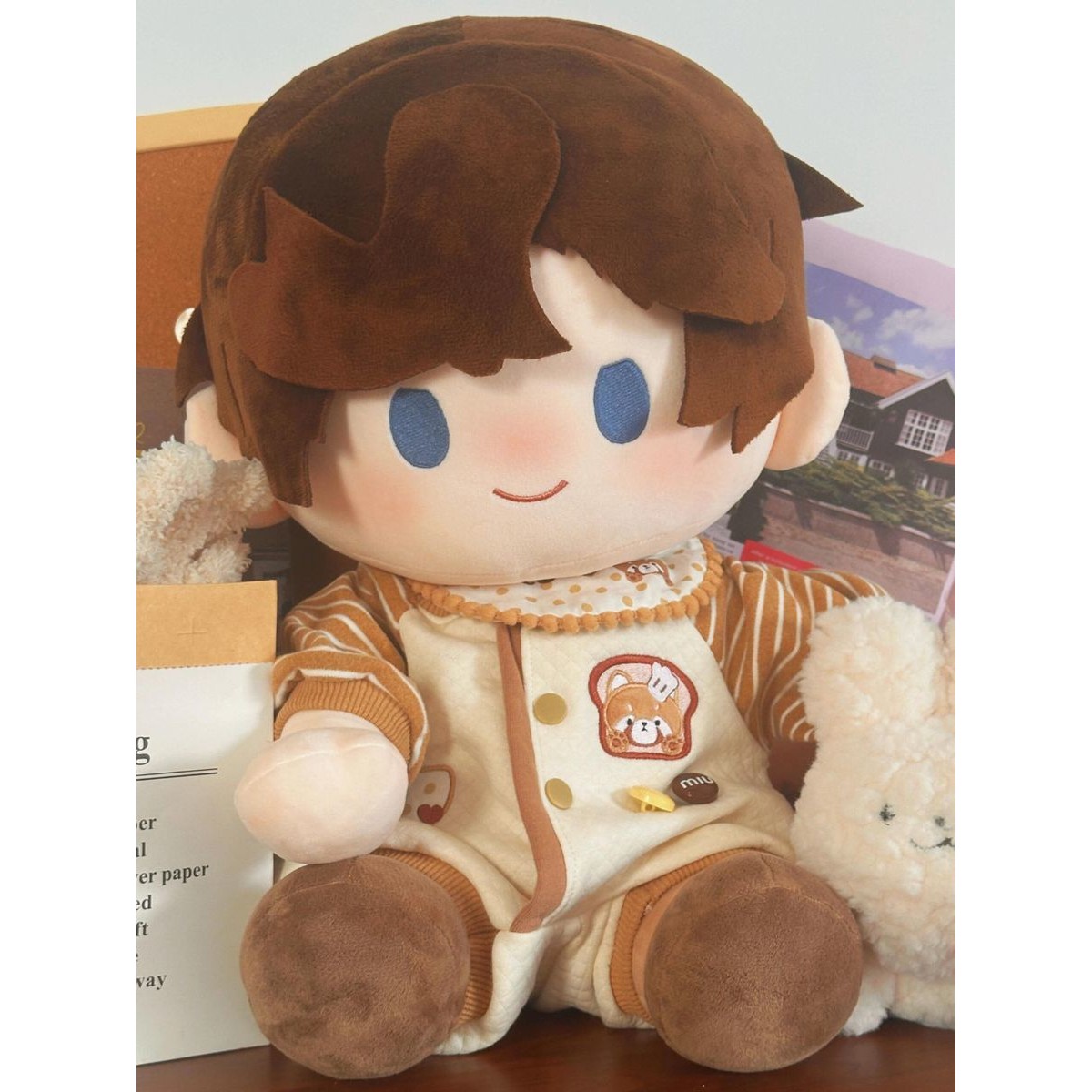 四十厘米坐姿款玩偶套装连体衣40cm娃衣棉花娃娃衣服一番赏替换装