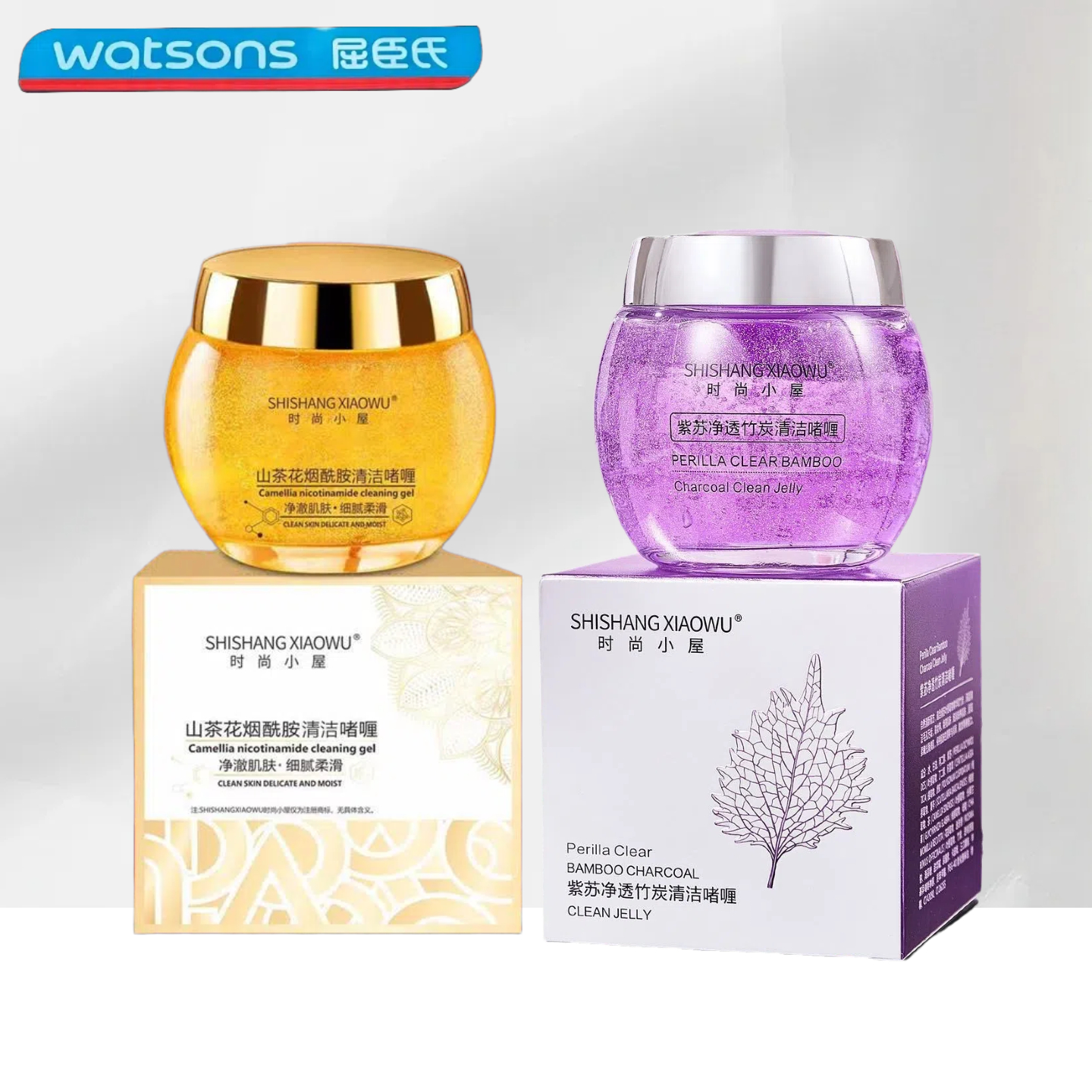 拍1发3次日达山茶花焕肤清洁水晶