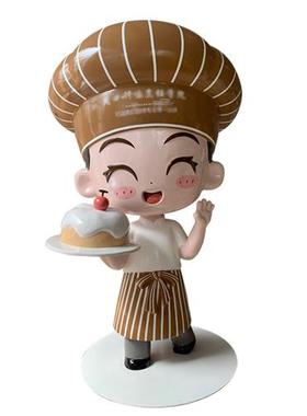 玻璃钢雕塑定制厂家商场美陈网红卡通人物公仔定制户外大型装饰摆