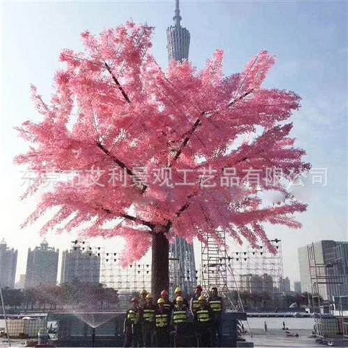 银杏树假树酒店大厅装饰树延伸型橱窗婚庆商场落地大树