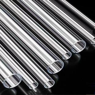 .高透明亚克力管有机玻璃管PMMA水族空心圆管直径3-1500mm任意切