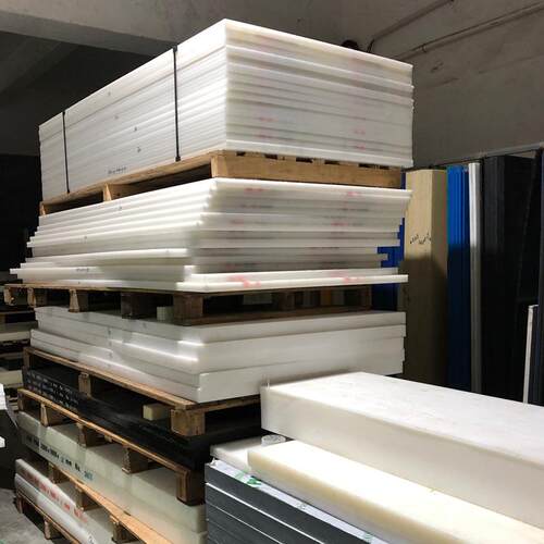 .MC尼龙板黑色POM板 ABS板PEEK板PPS板pa66蓝色尼龙棒零切加工定