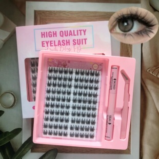 假睫毛胶水款套装大容量毛茸茸上镜灵动毛型流畅自然放大双眼