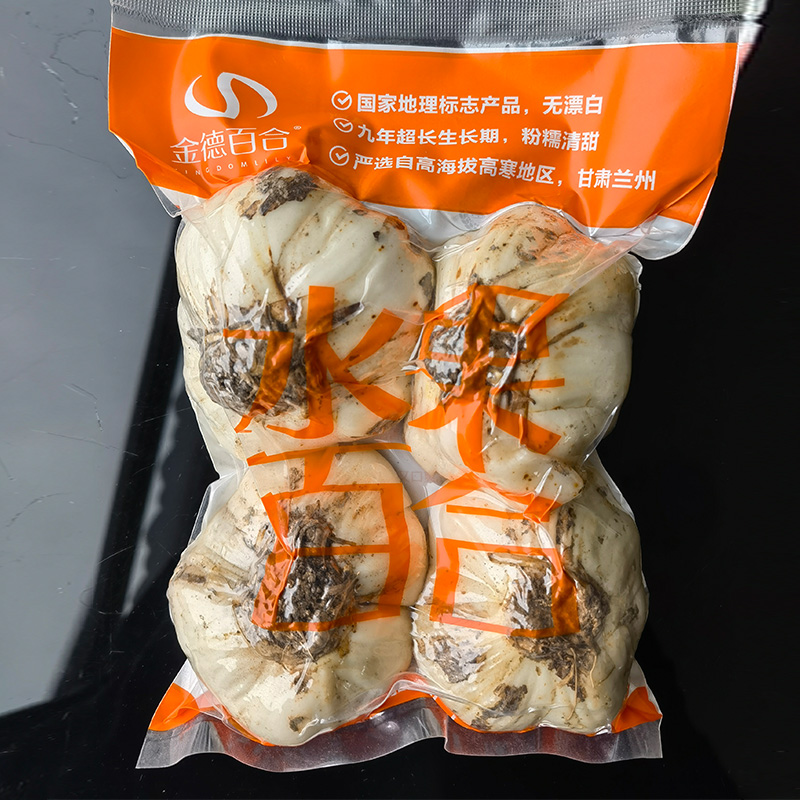 新鲜甜百合金德特大带根