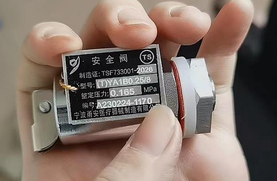 (T)YA1B0.25/8安全阀整压力0.165甬安TSF733001-2026手提锅放气阀