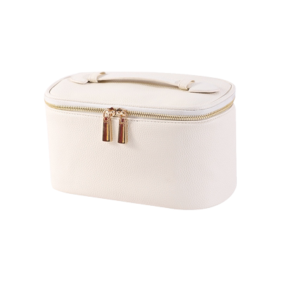 爱阳义乌收纳纯色软皮化妆包