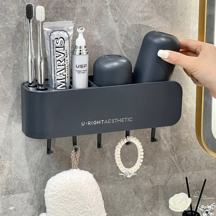 卫生间牙刷置物架免打孔