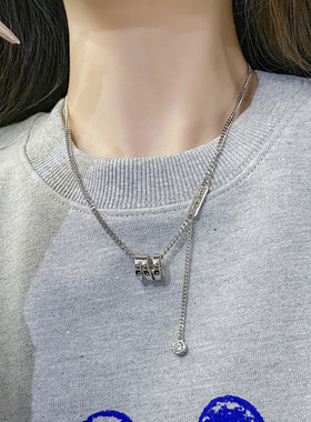 卫衣欧美情侣链子轻奢