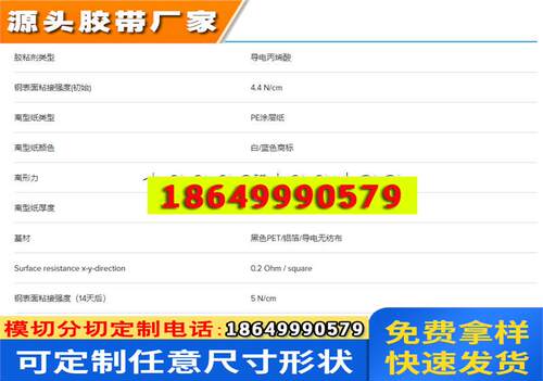 原装正品出售德莎60233一款单面亚光黑导电胶带60um整只散料