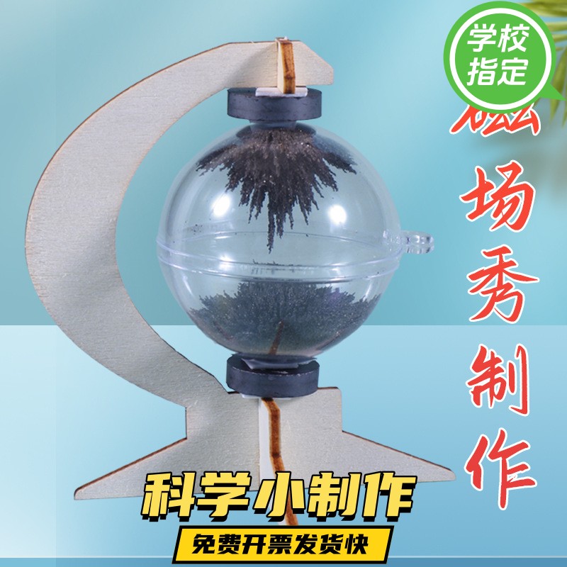磁感线磁力线磁场检测物理科学小实验套装儿童益智教具科技小ax89