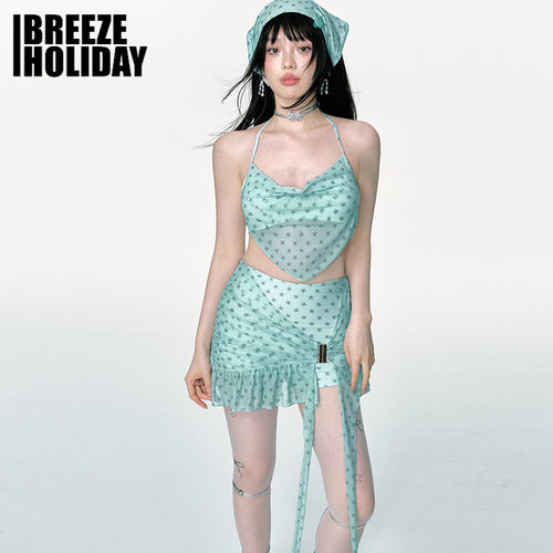breezeholiday分体泳衣女夏