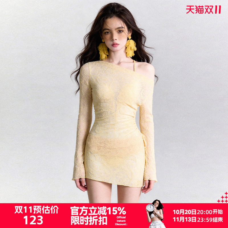 breezeholiday分体泳衣女性感小胸聚拢私汤泡温泉绝美度假比基尼