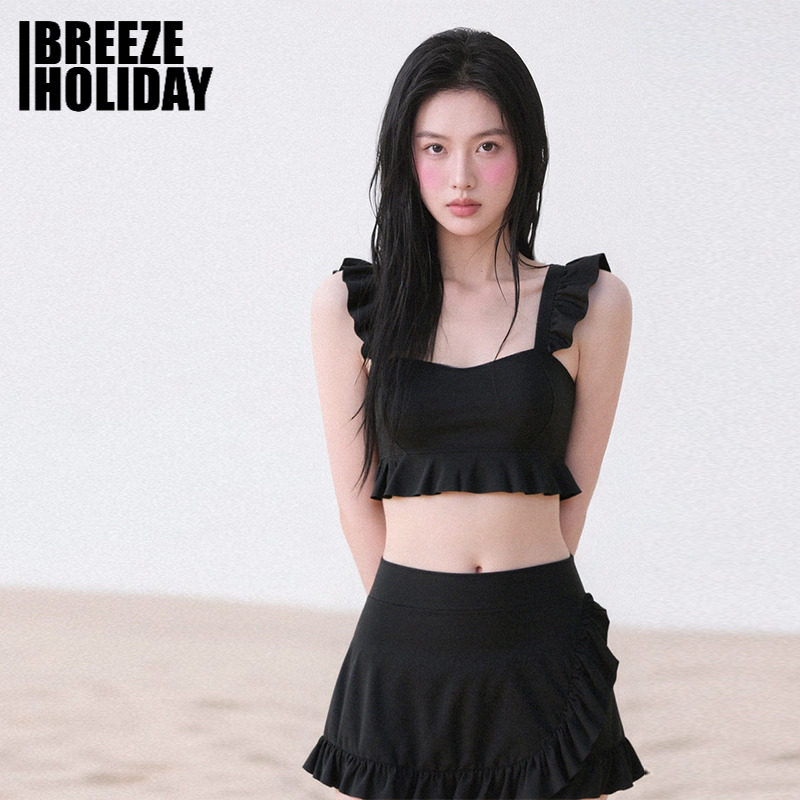 breezeholiday分体泳衣女两件套性感显瘦小胸聚拢高级感绝美泳装