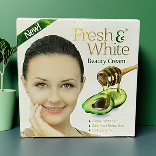 南非正品牛油果面霜硬膏体面霜FreshWhite正品进口蜂蜜美提白去斑