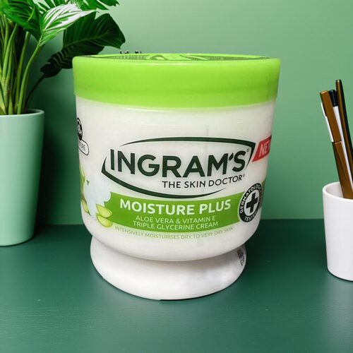 南非INGRAMS保湿霜三重甘油MOISTURE英格莱恩干裂水润乳面霜进口
