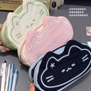 棉花加点糖笔袋尼龙原创设计